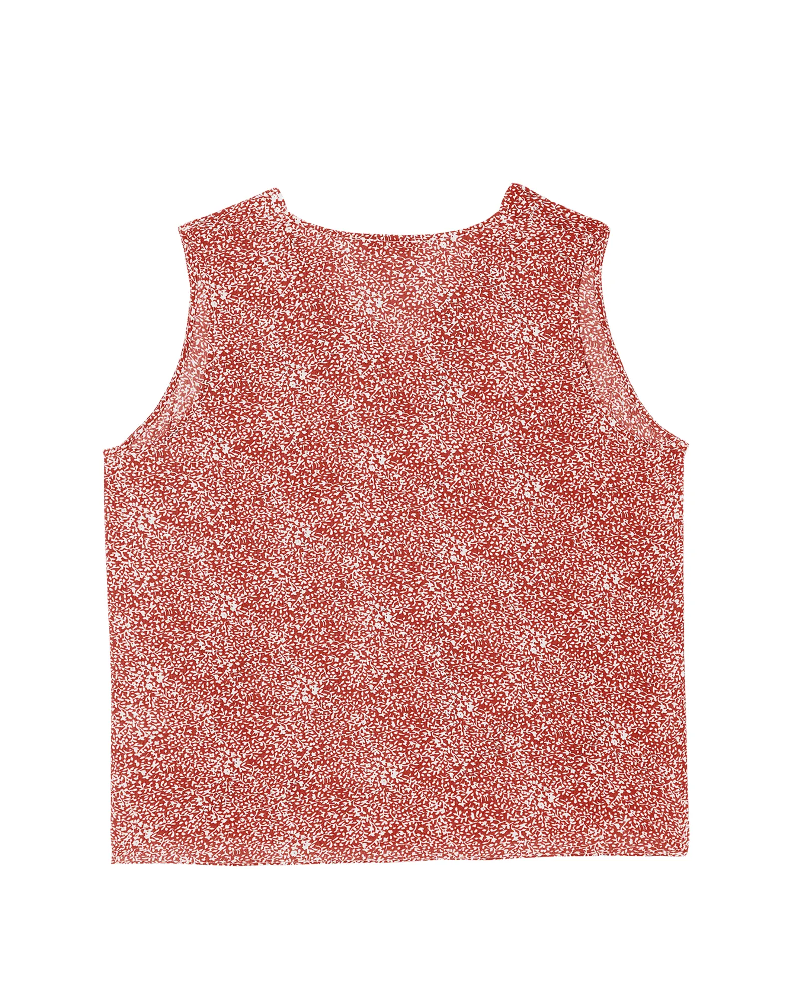 Aliconte Sleeveless Top | Red / White
