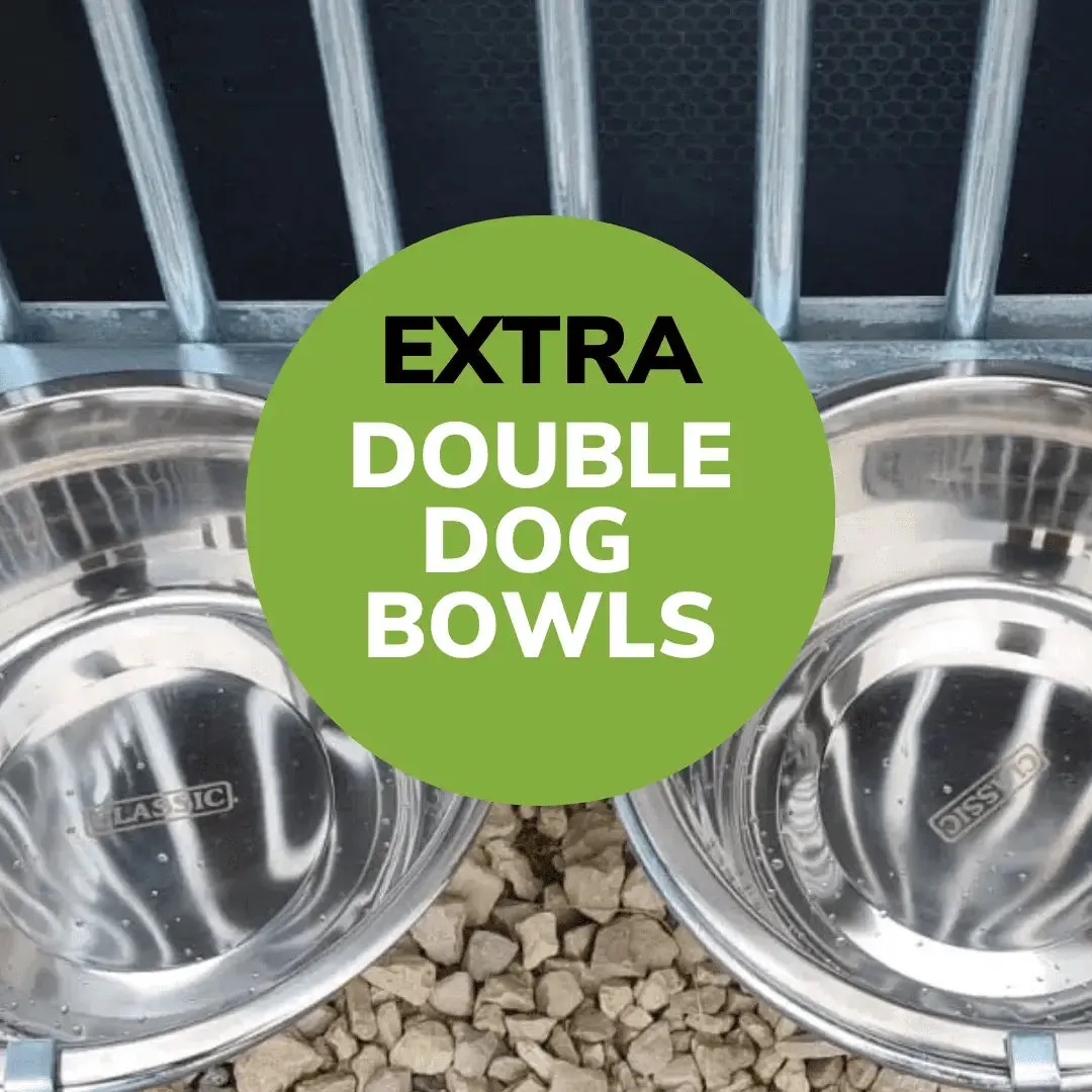 Benchmark Dog Kennel with Apex Roof - Single 14 x 6.5ft, Eco Thermal Range