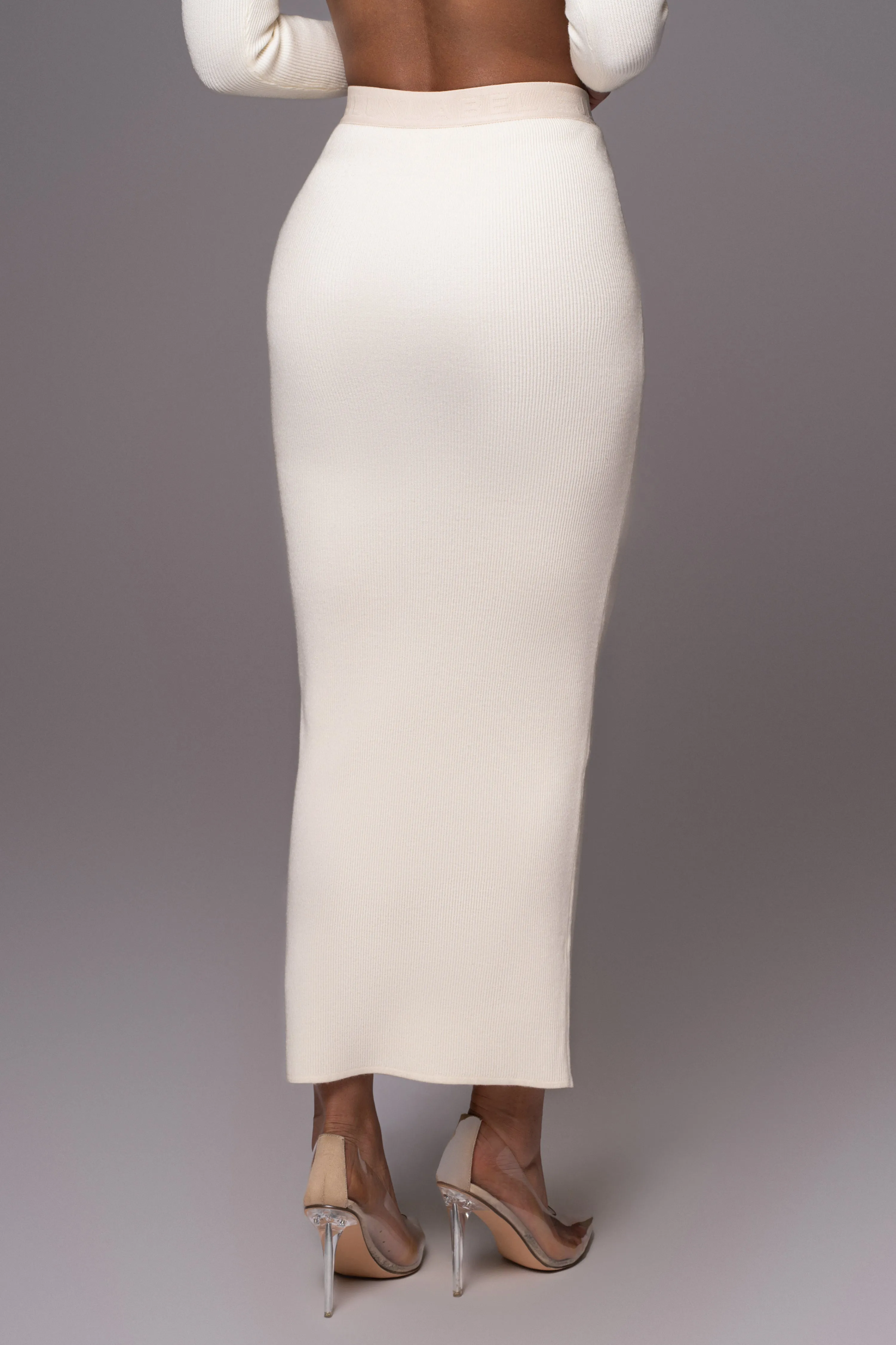 Buttercream Anise Ribbed Skirt Set