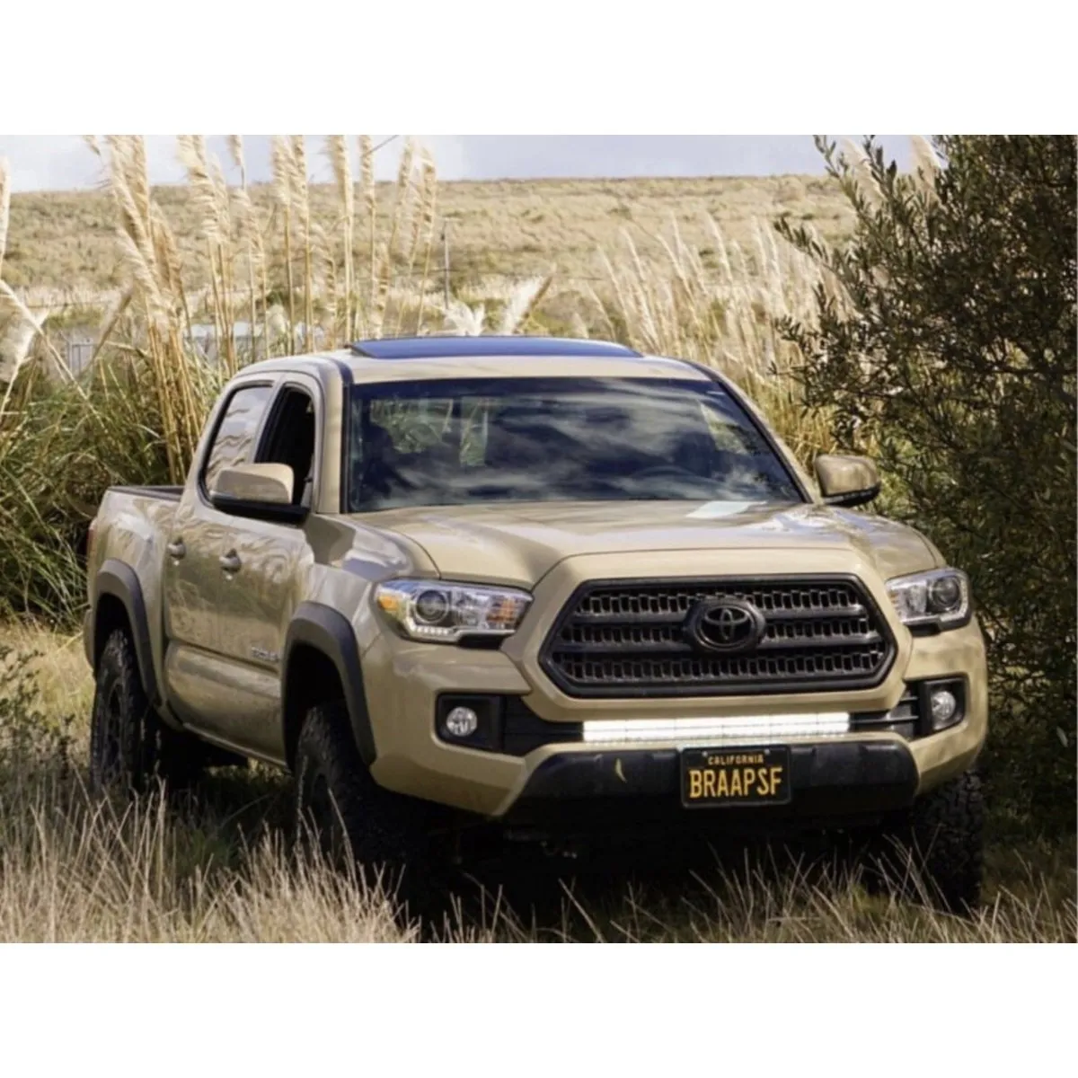 Cali Raised 32" Lower Bumper Hidden LED Light Bar Kit for Tacoma (2016-2023)