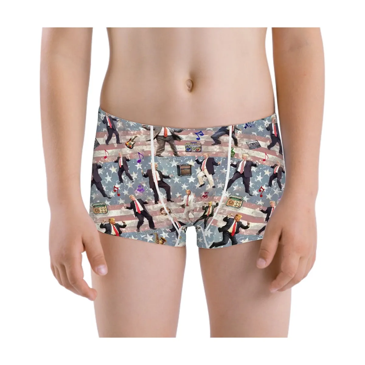 Donald Trump Themed Boys / Teen Boxer Briefs Underwear