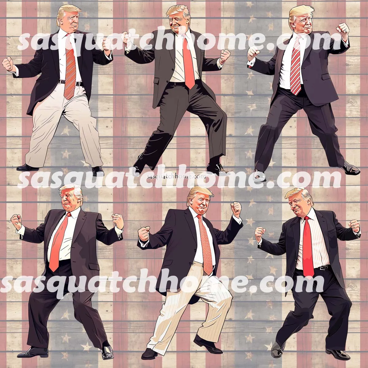 Donald Trump Themed Boys / Teen Boxer Briefs Underwear