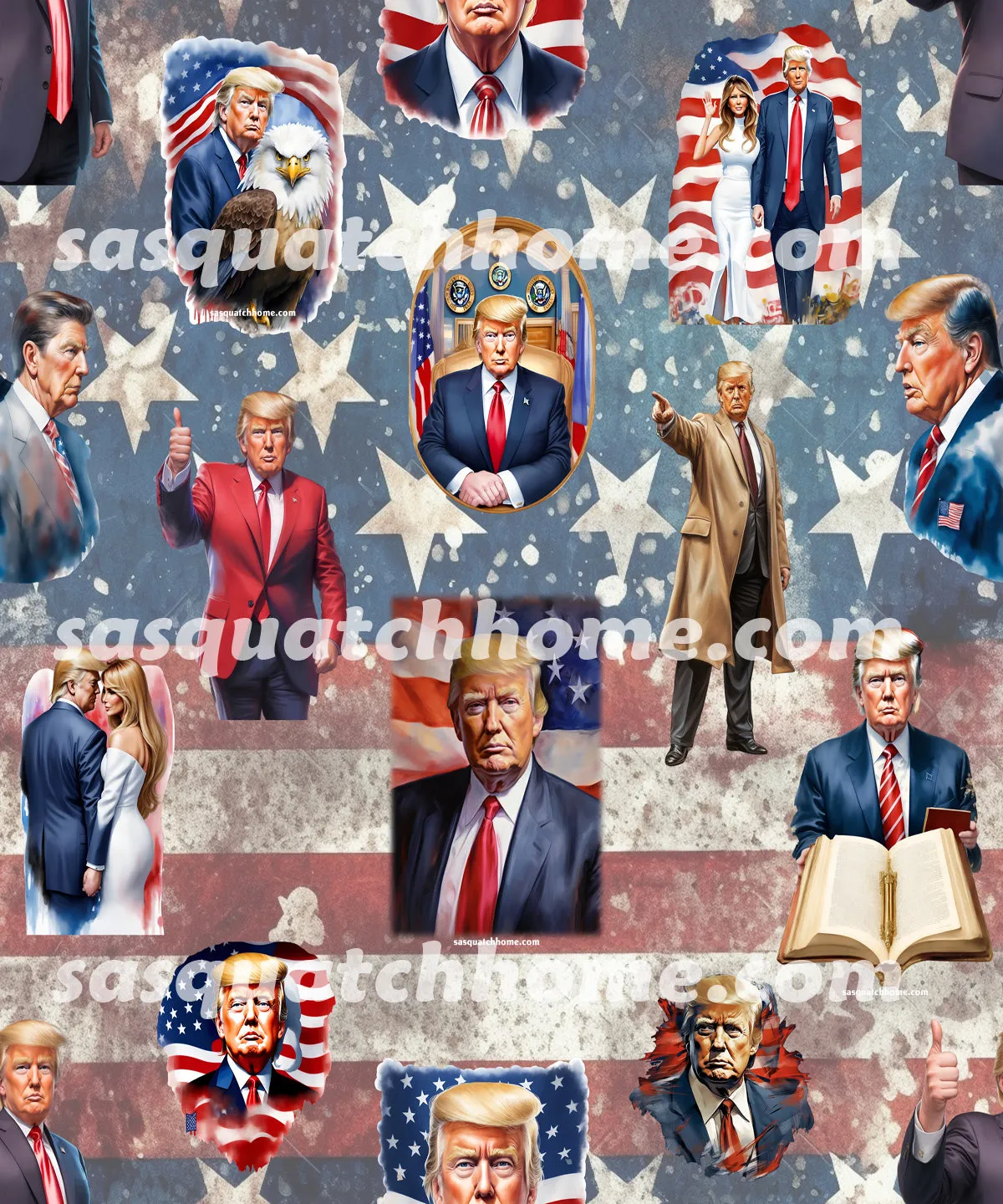 Donald Trump Themed Boys / Teen Boxer Briefs Underwear