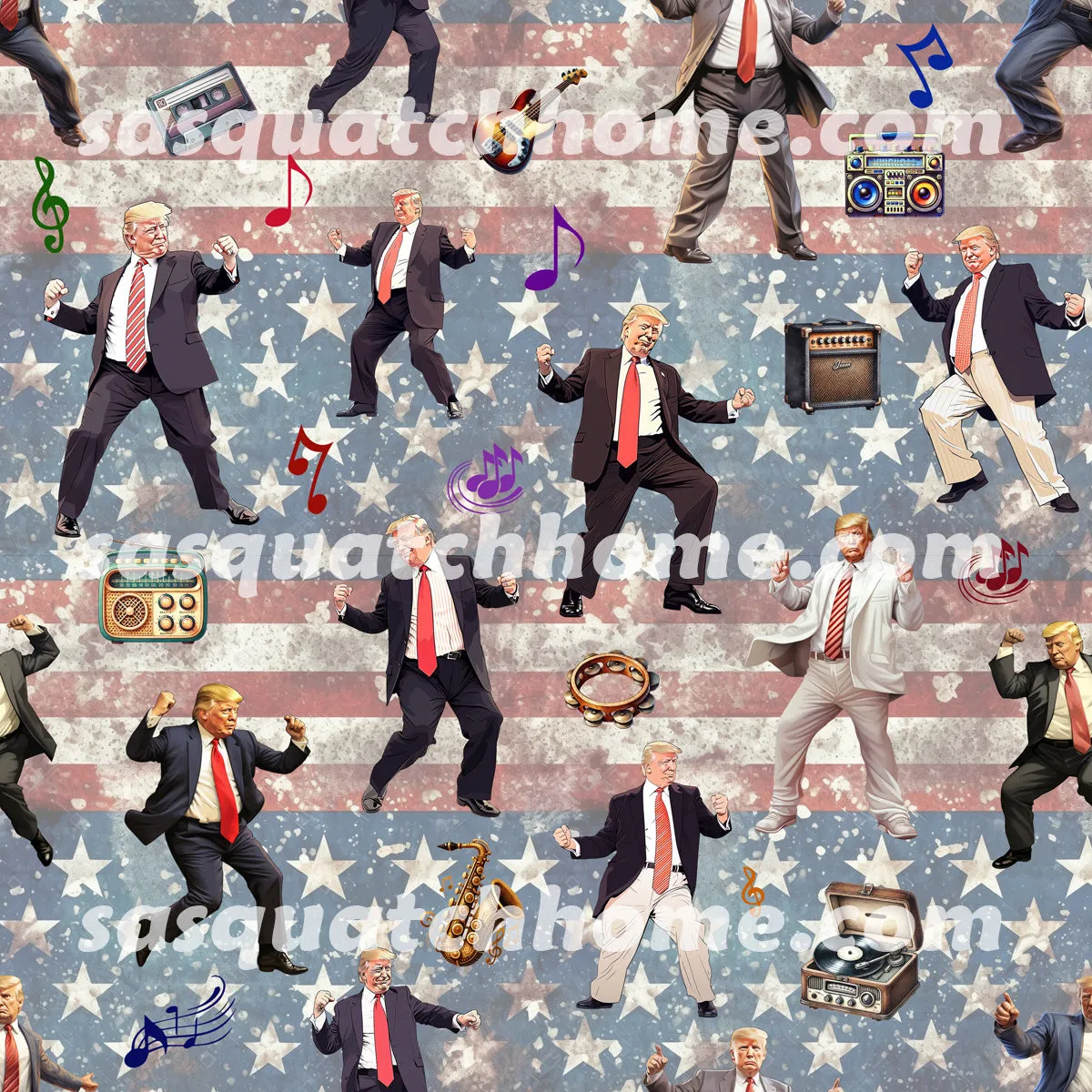 Donald Trump Themed Boys / Teen Boxer Briefs Underwear