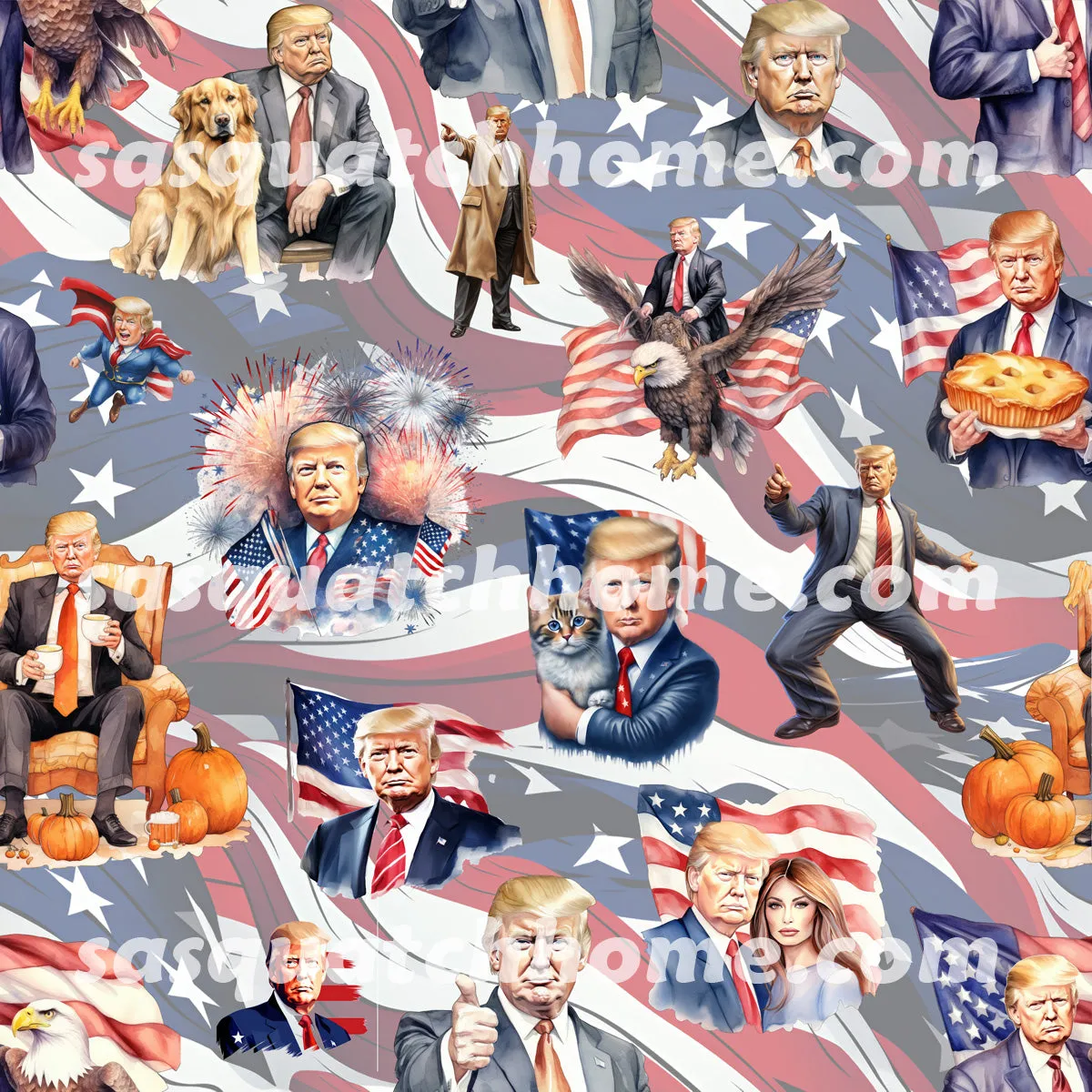 Donald Trump Themed Boys / Teen Boxer Briefs Underwear