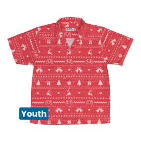Gamer Christmas Sweater Youth Hawaiian Shirt