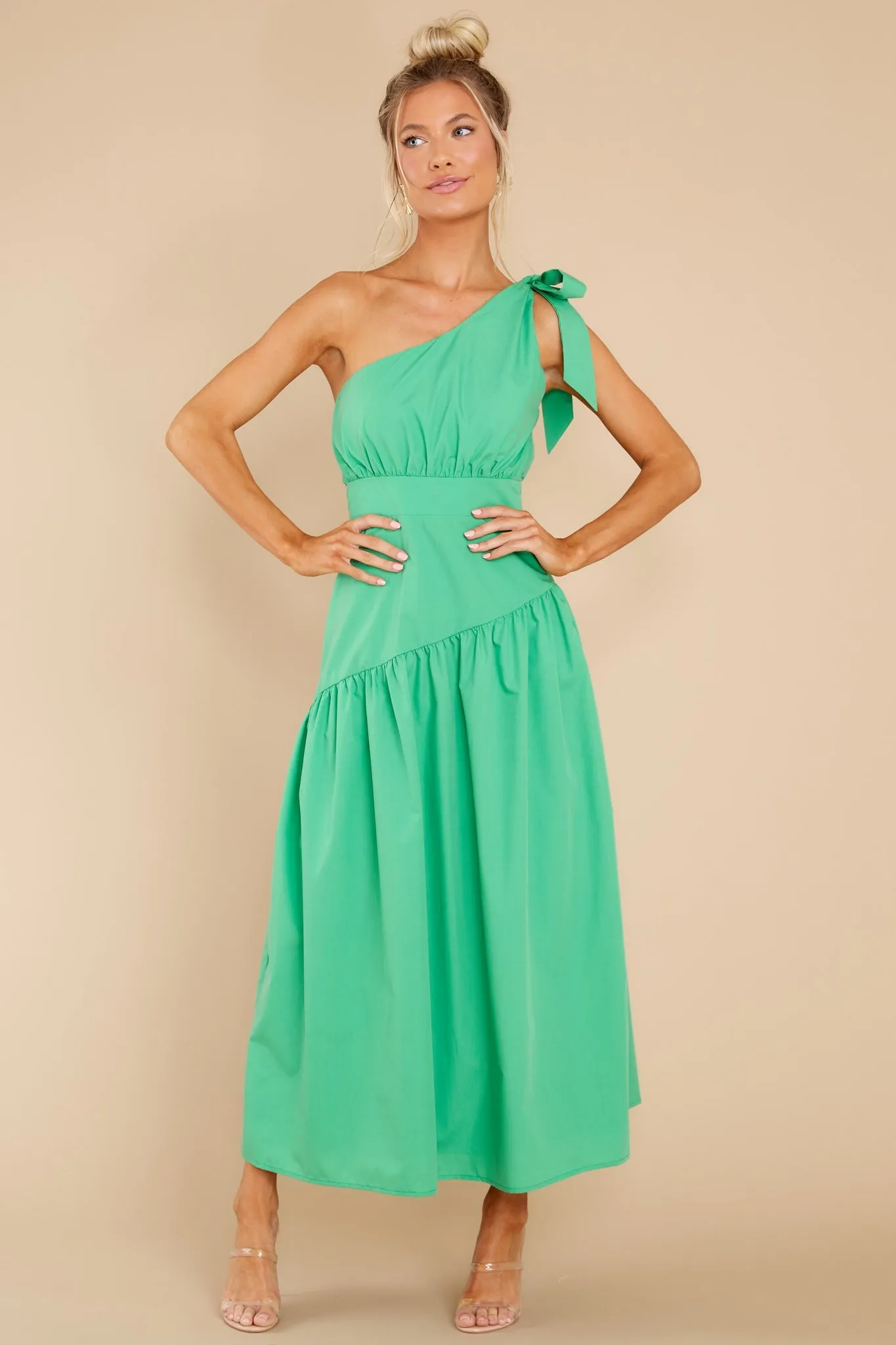Like No Other Green Maxi Dress