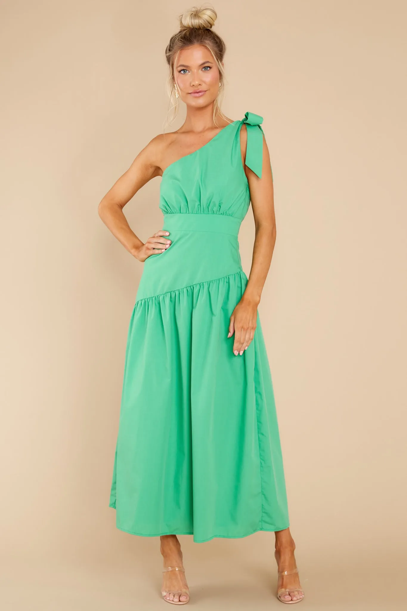 Like No Other Green Maxi Dress
