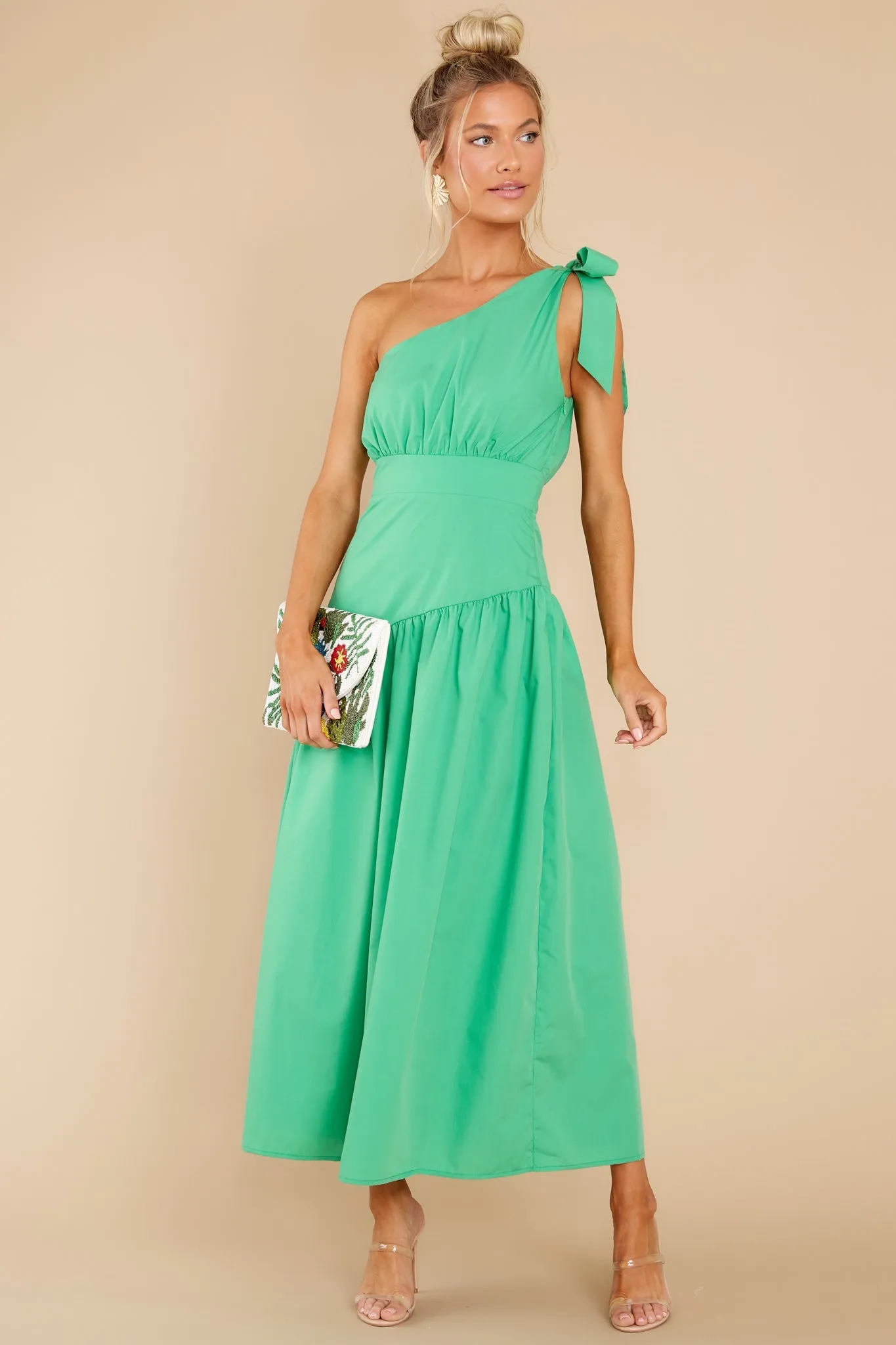 Like No Other Green Maxi Dress