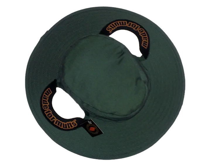 Made For Muffs Brim Hat Green Medium MFMGM