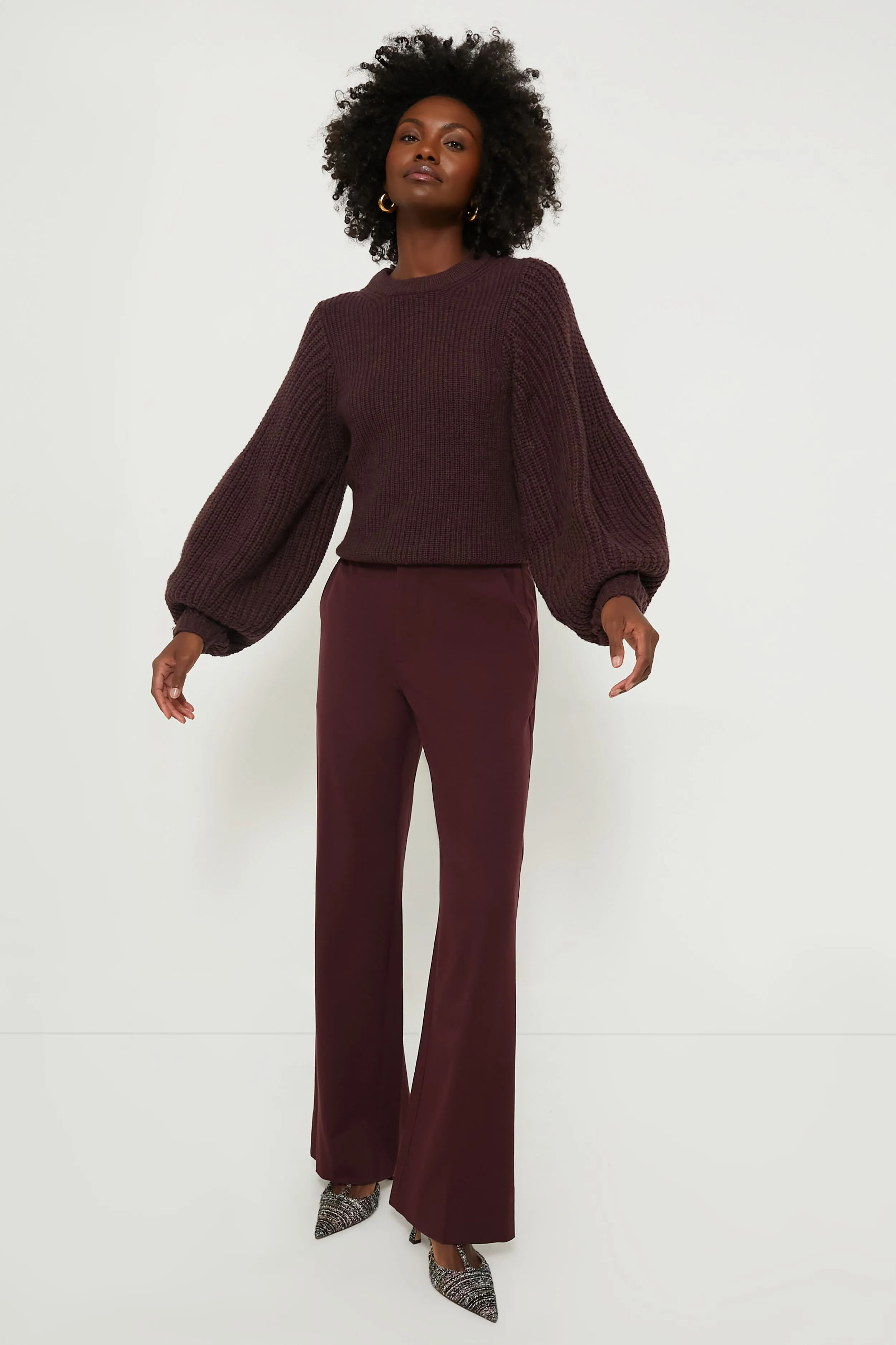 Merlot Aura Sweater