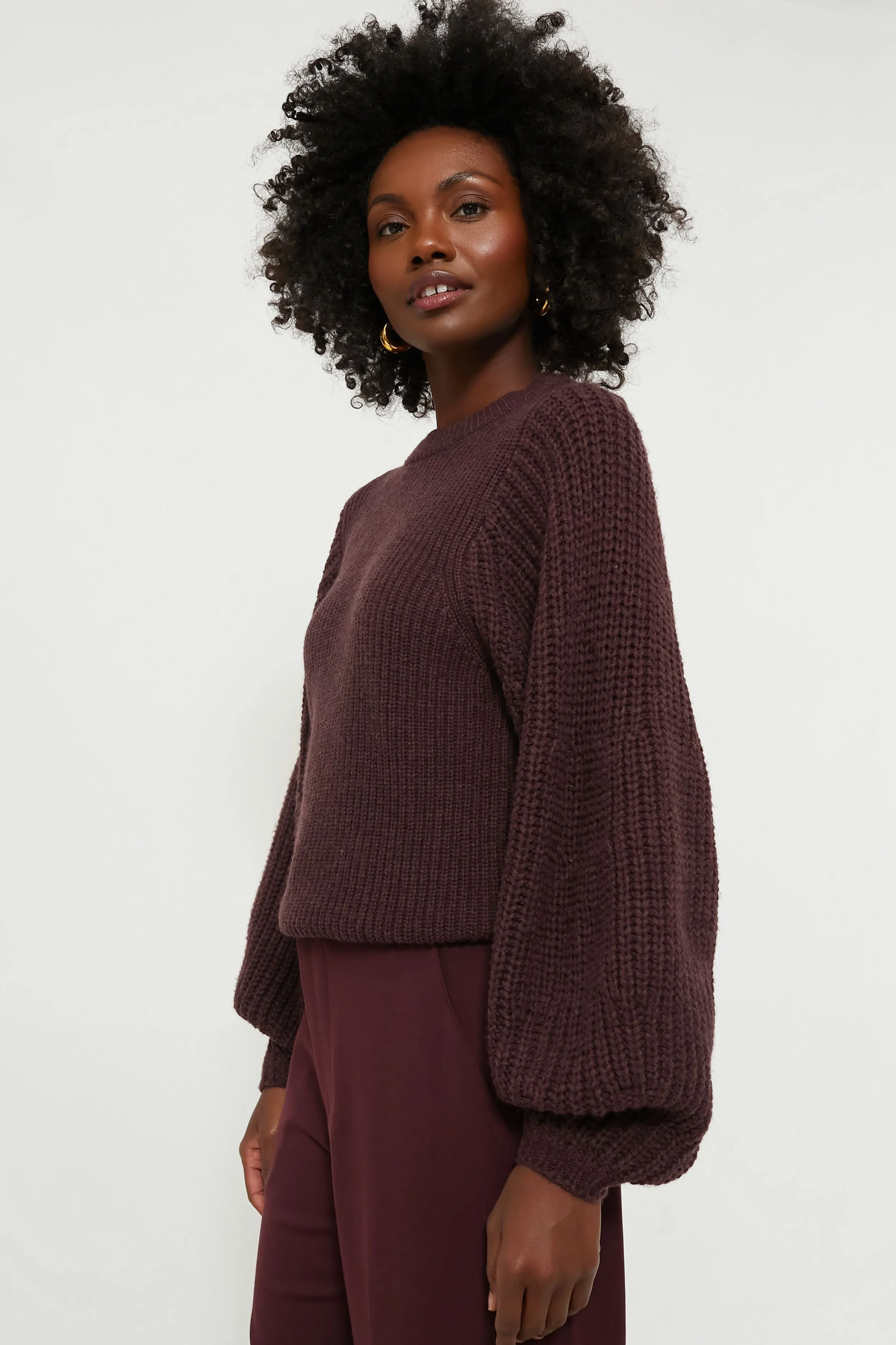 Merlot Aura Sweater