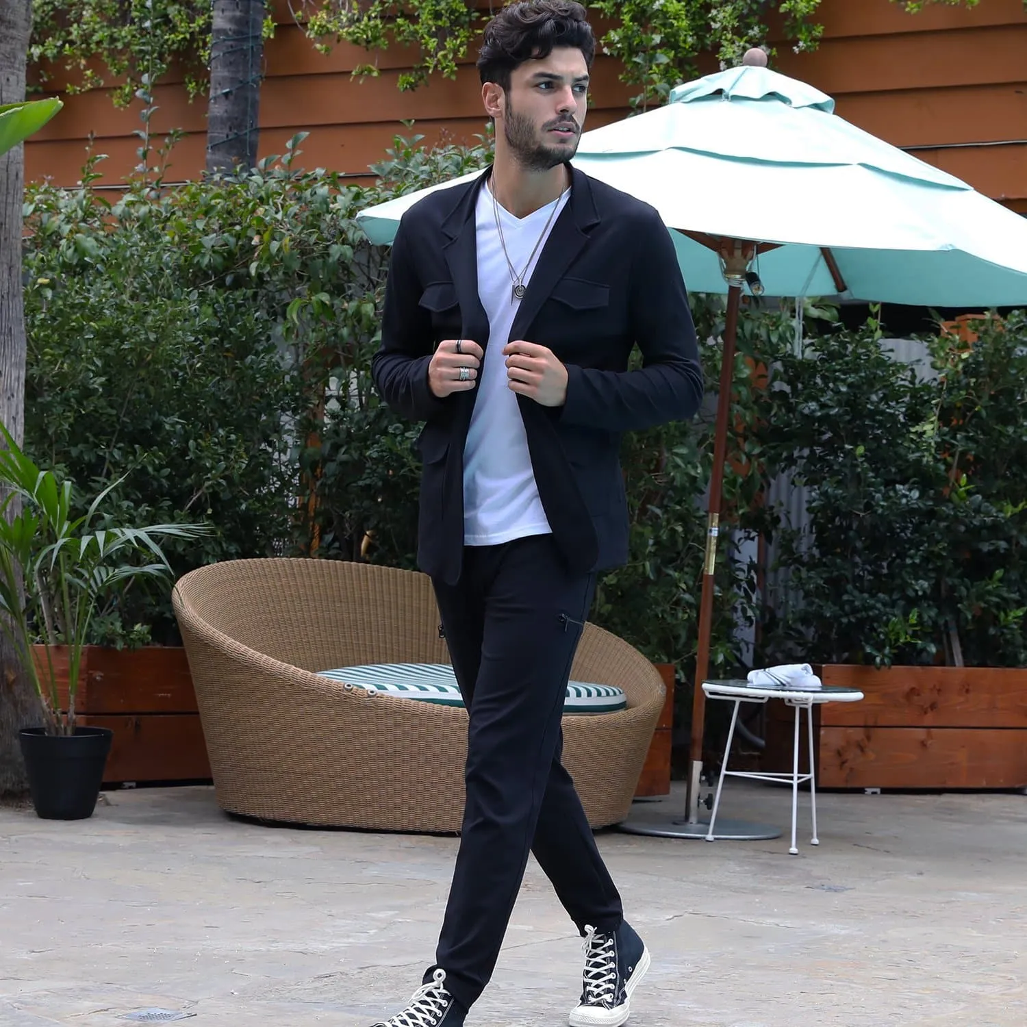 Roma Sport Coat - Classic Black