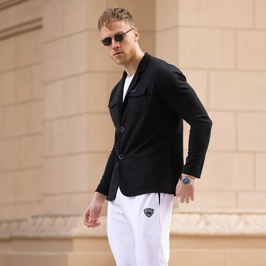 Roma Sport Coat - Classic Black