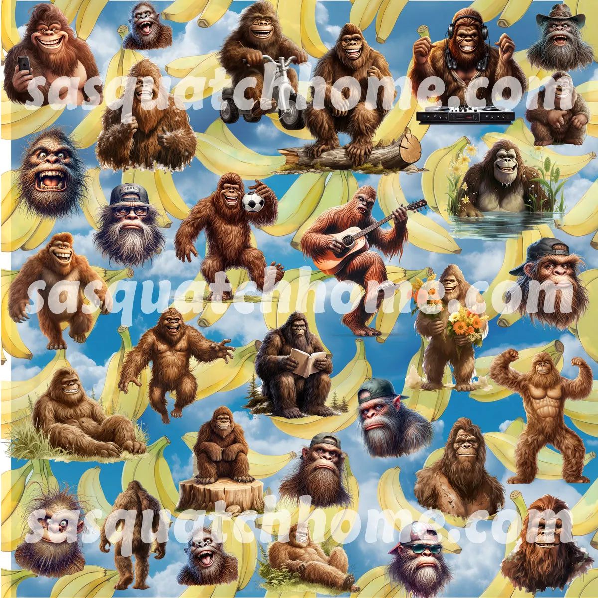 Sasquatch, Bigfoot Themed Boys Teen Boxer Briefs Underwear