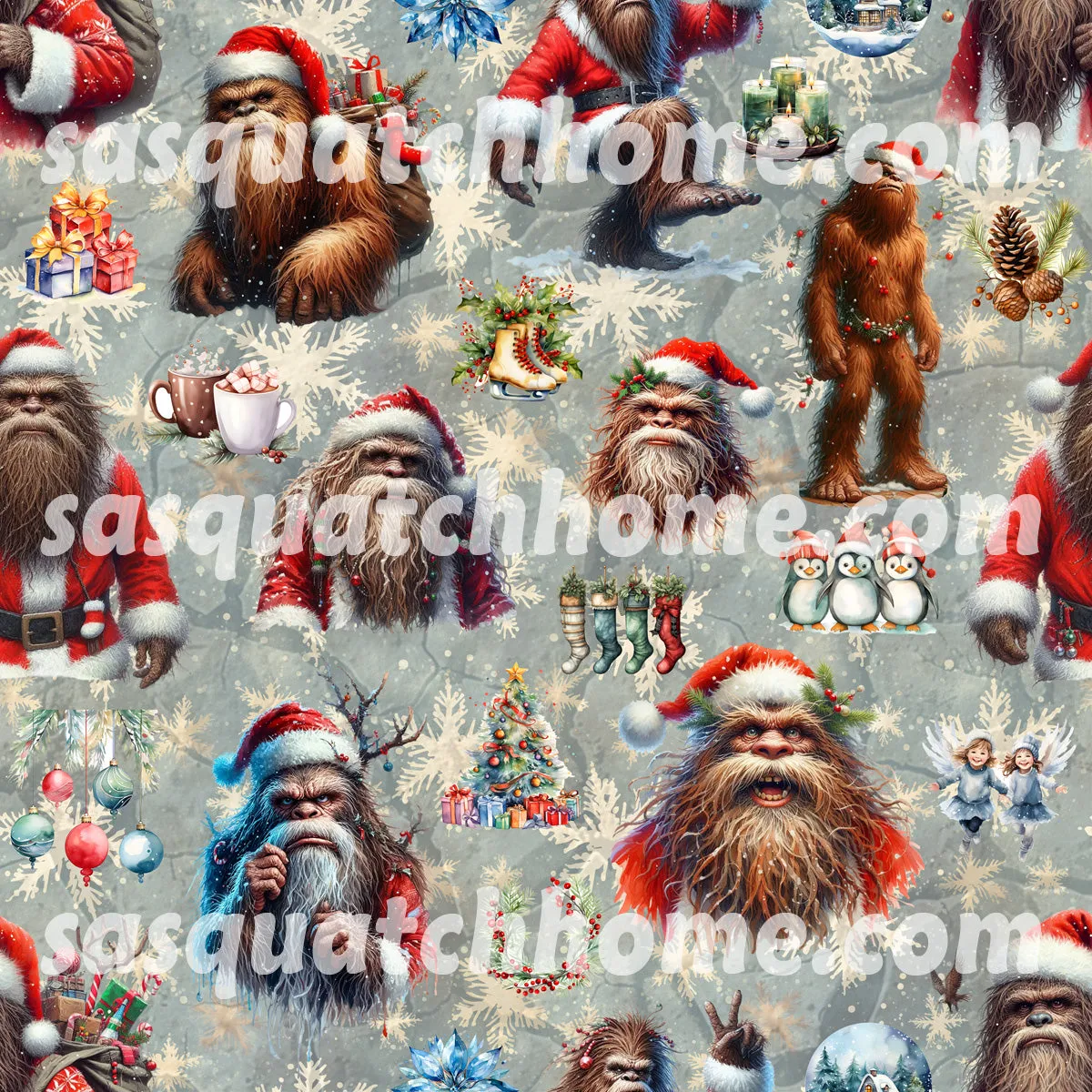 Sasquatch, Bigfoot Themed Boys Teen Boxer Briefs Underwear