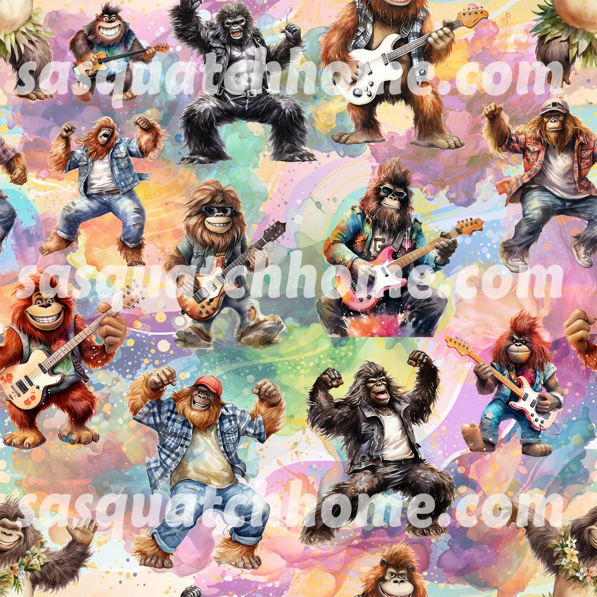 Sasquatch, Bigfoot Themed Boys Teen Boxer Briefs Underwear