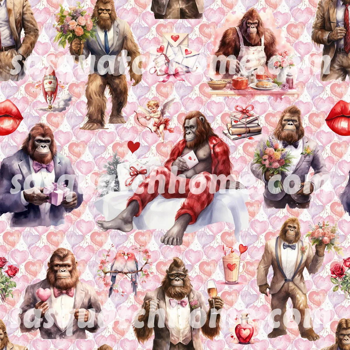 Sasquatch, Bigfoot Themed Boys Teen Boxer Briefs Underwear