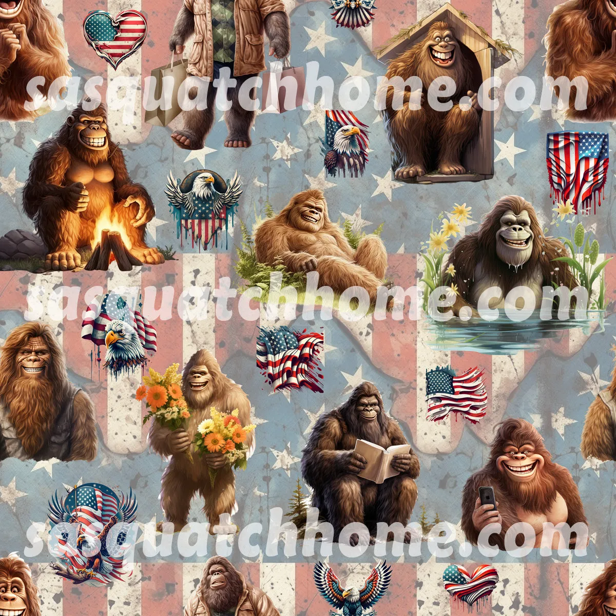 Sasquatch, Bigfoot Themed Boys Teen Boxer Briefs Underwear