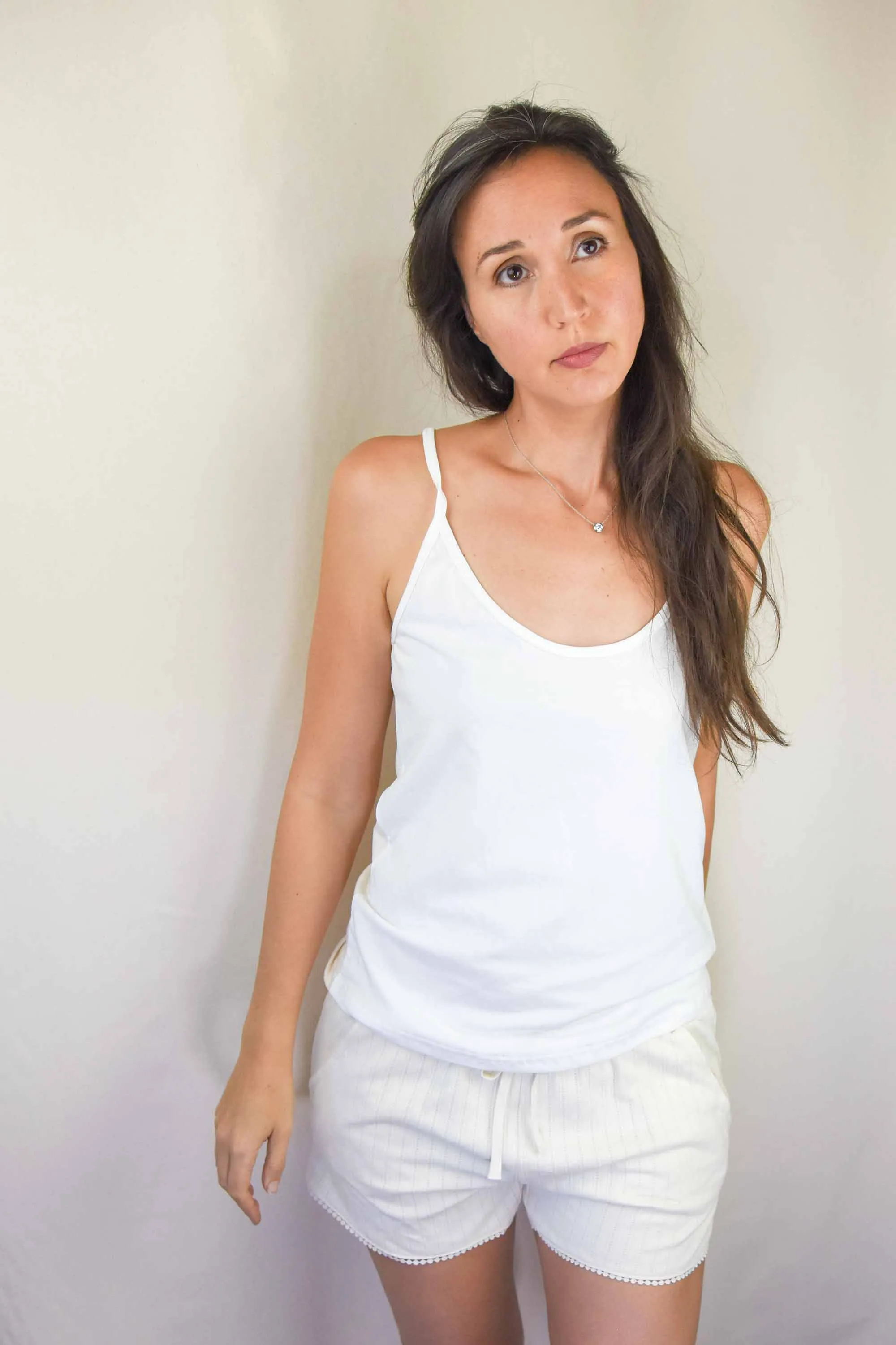 Undyed Organic PJ Shorts